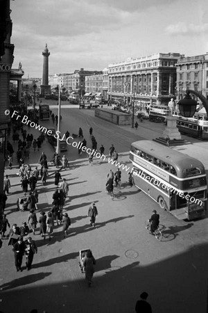 O'CONNELL STREET FROM ELVERY'S WITH AIR-RAID SHELTER